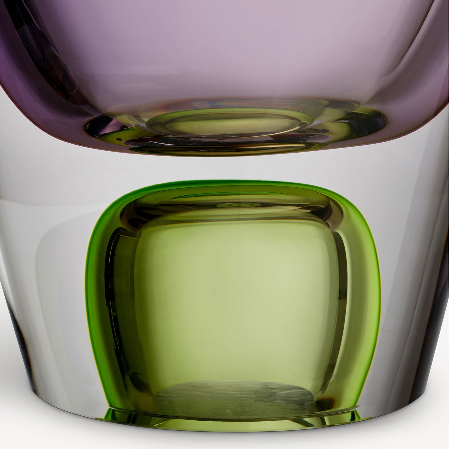 Vision Green/Purple Vase