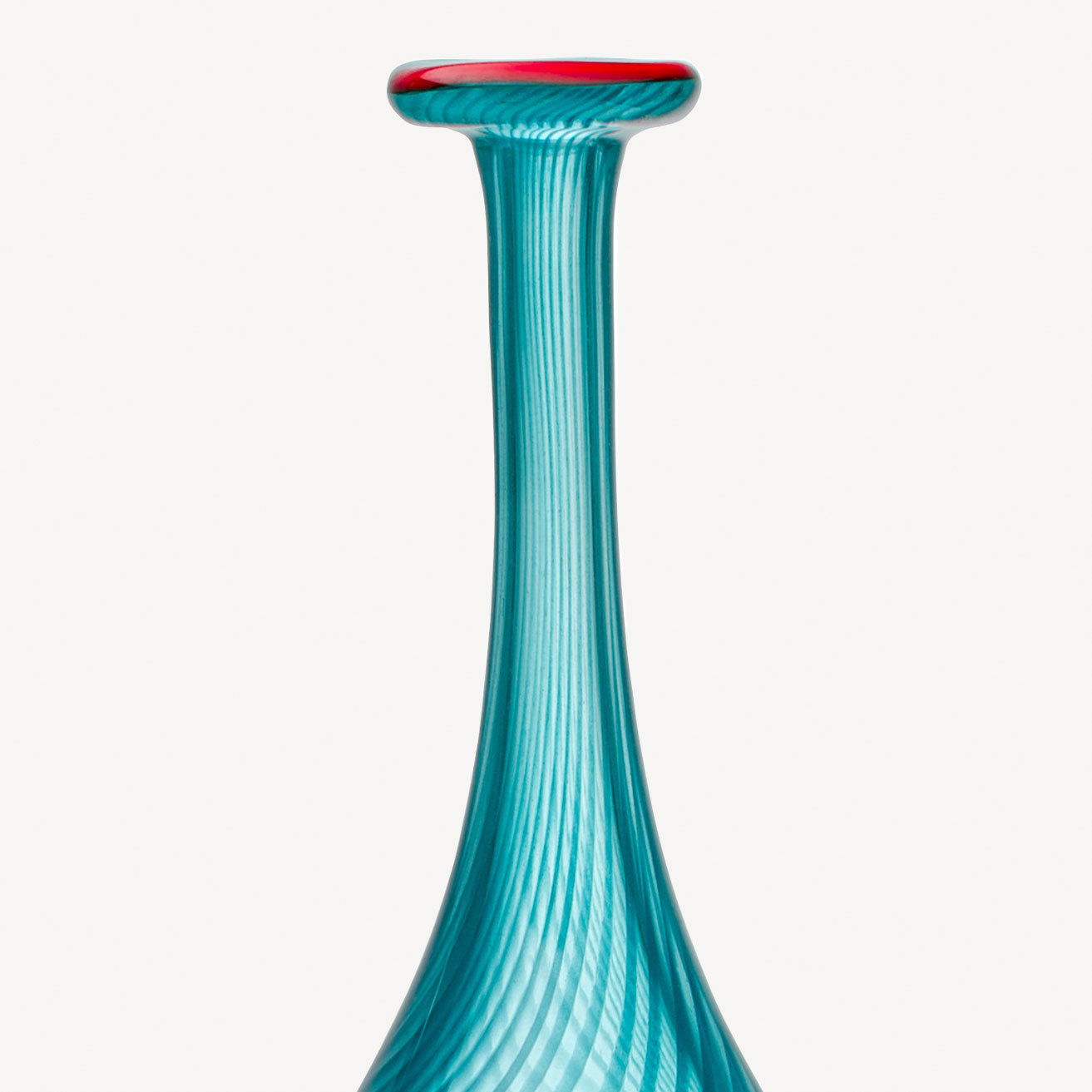 Red Rim Green Bottle