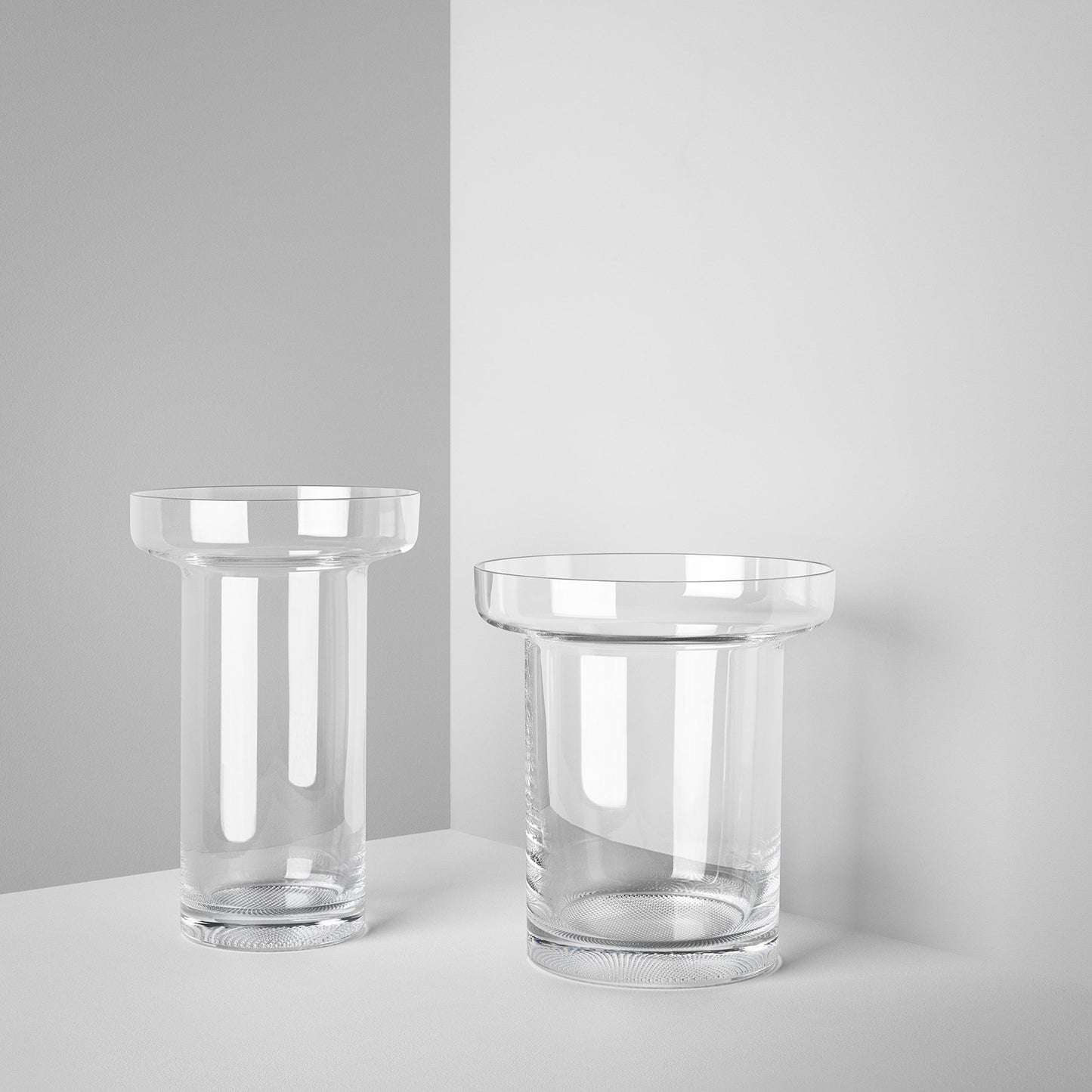 Limelight Vase Clear Low