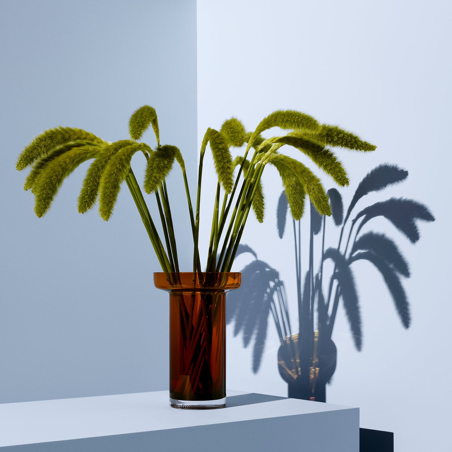 Limelight Vase Burgundy Tall