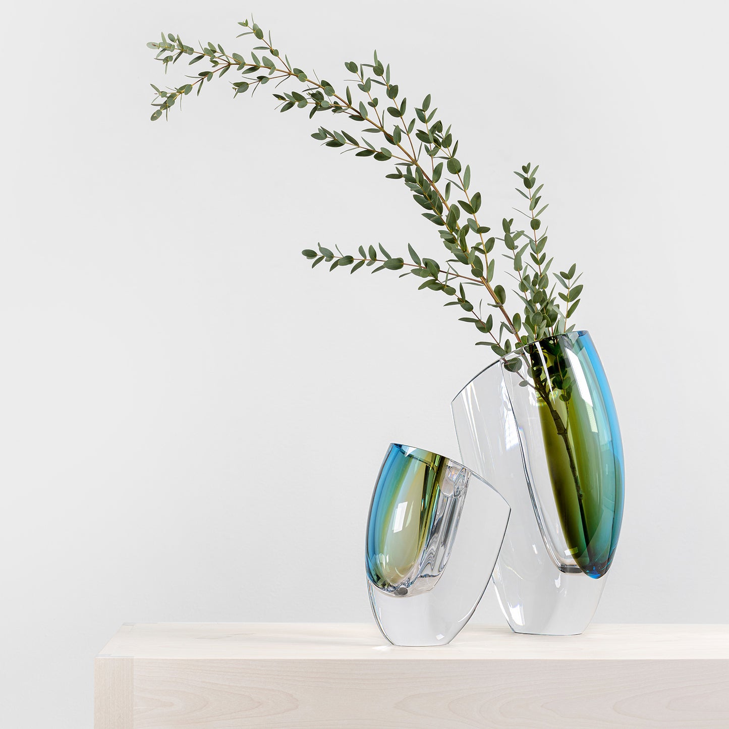 Mirage Forest Green/Blue Vase Large
