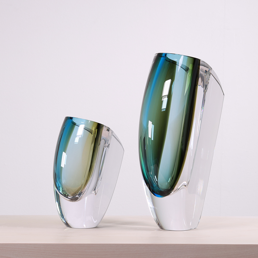Mirage Forest Green/Blue Vase XL