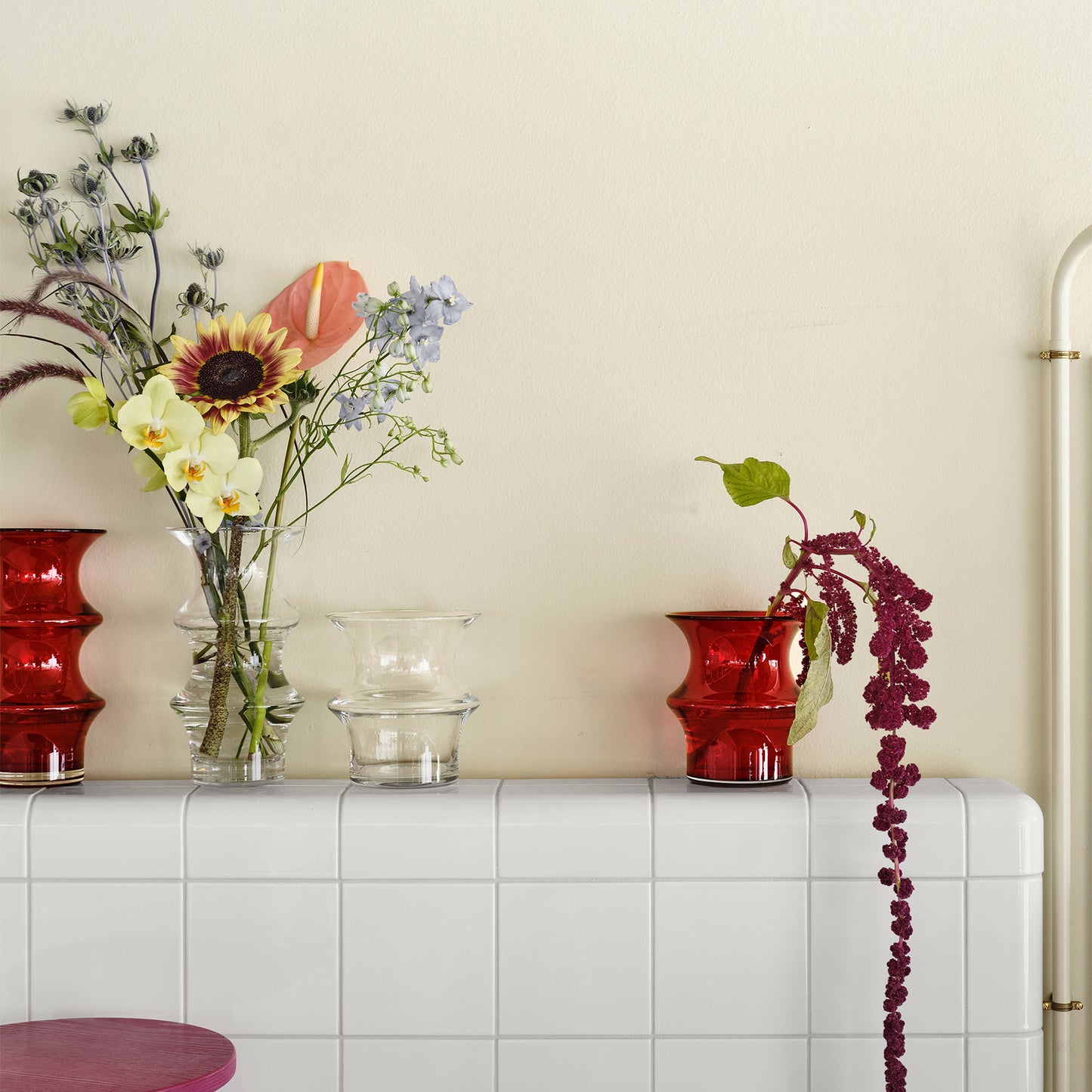 Pagod Vase Clear Small