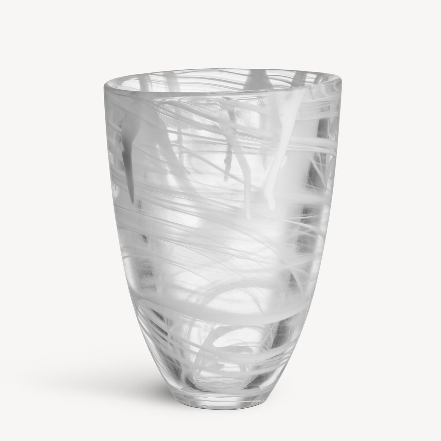 Contrast Vase White/White