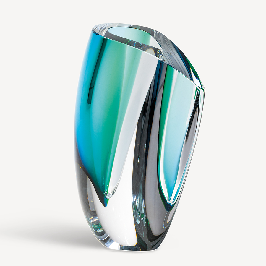 Mirage Blue/Green Vase XL