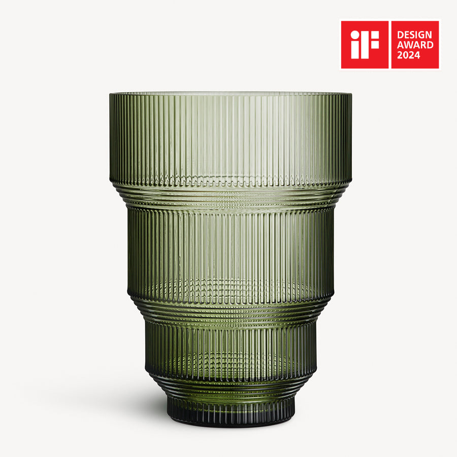 Pavilion Vase Green Large