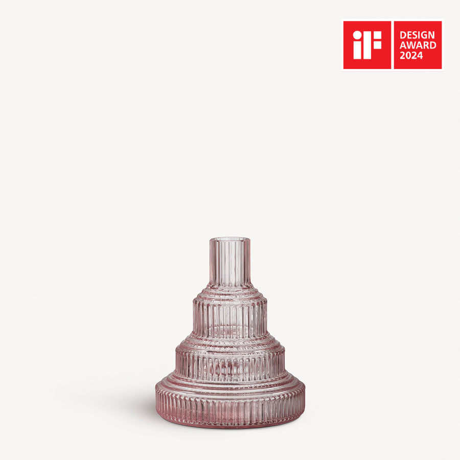 Pavilion Vase Light Pink Small