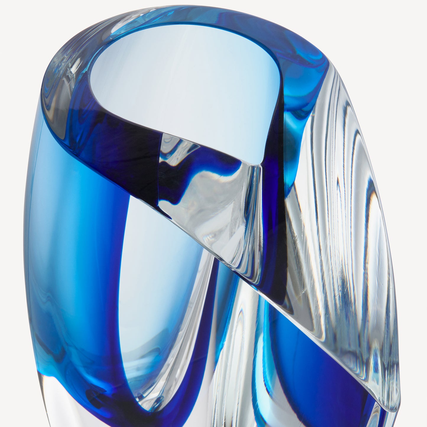 Mirage Vase Blue/Blue Large