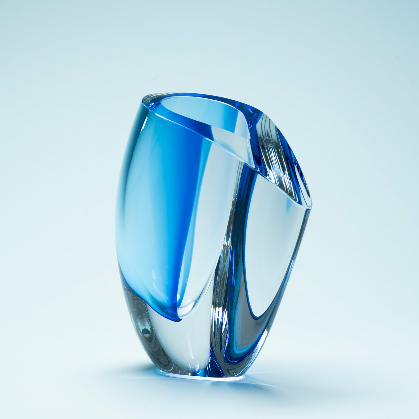 Mirage Vase Blue/Blue Large