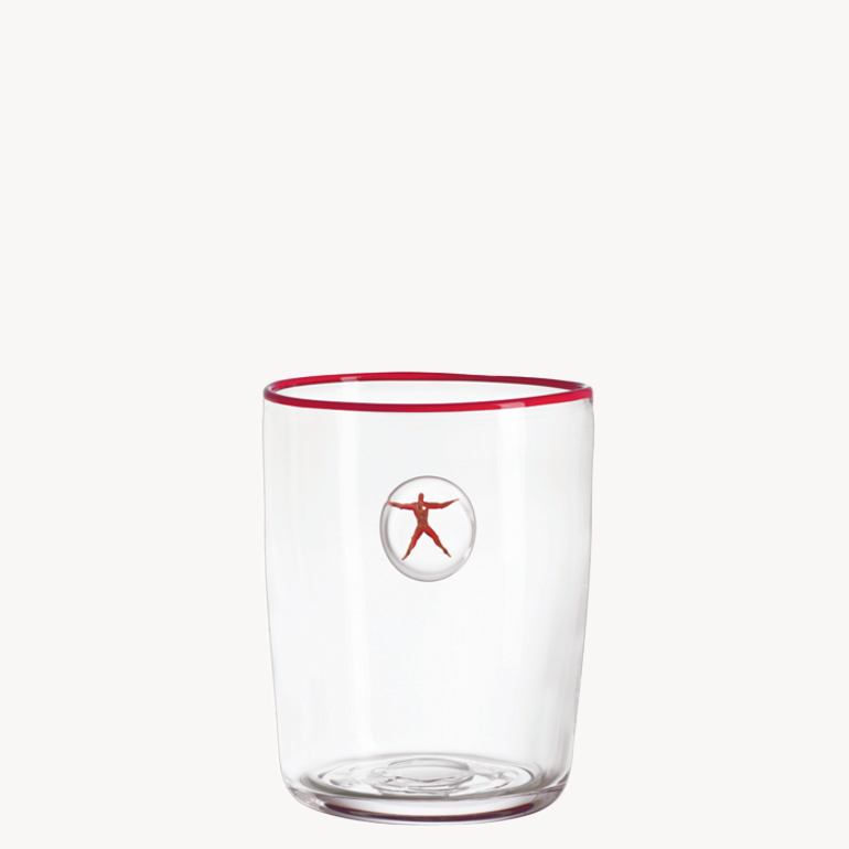 Jupiter Wine Cooler Clear Red