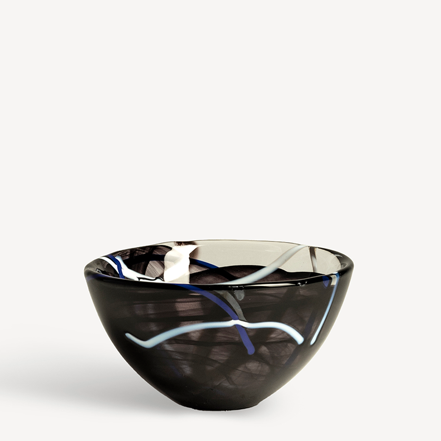 Contrast Black Bowl Small