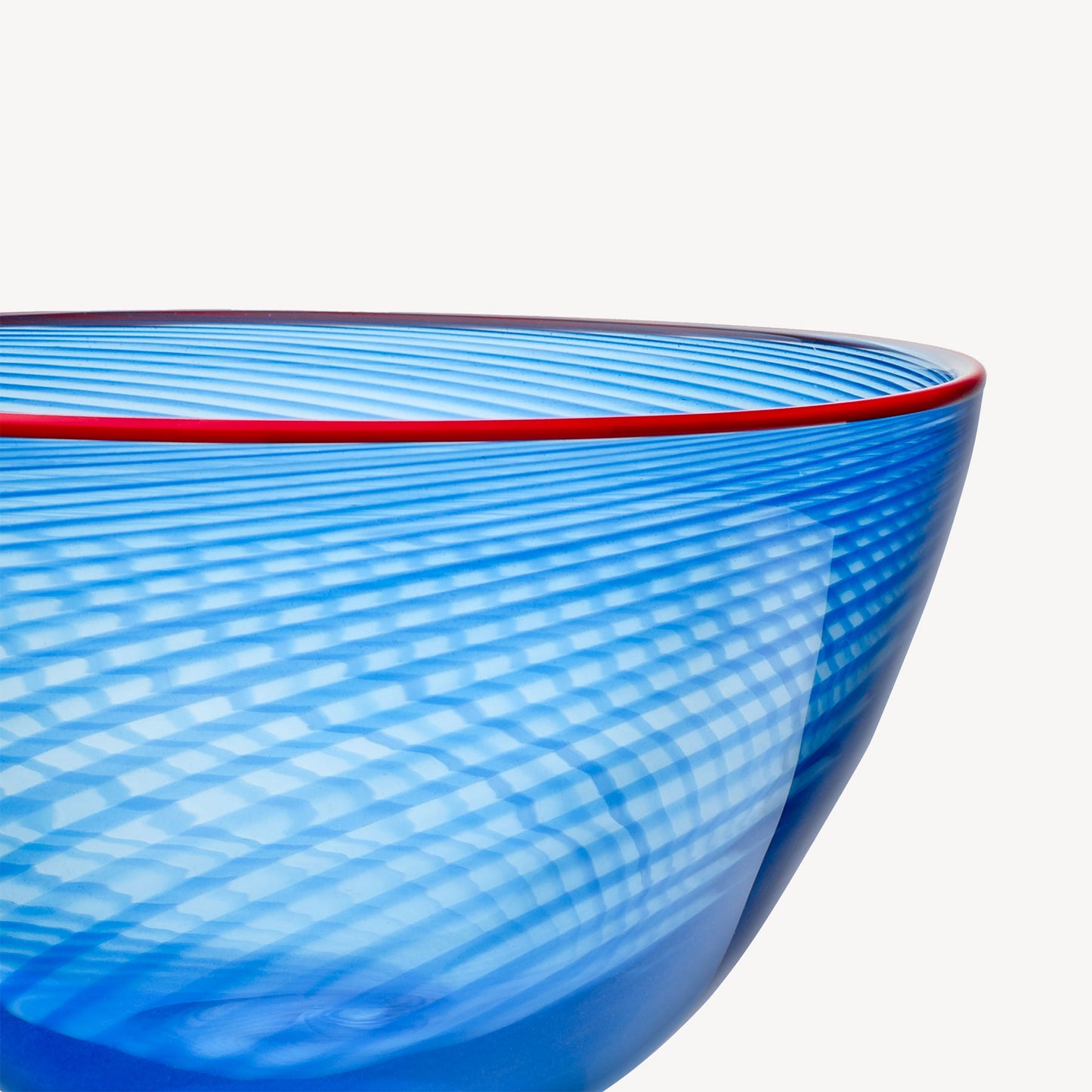 Red Rim Bowl Small