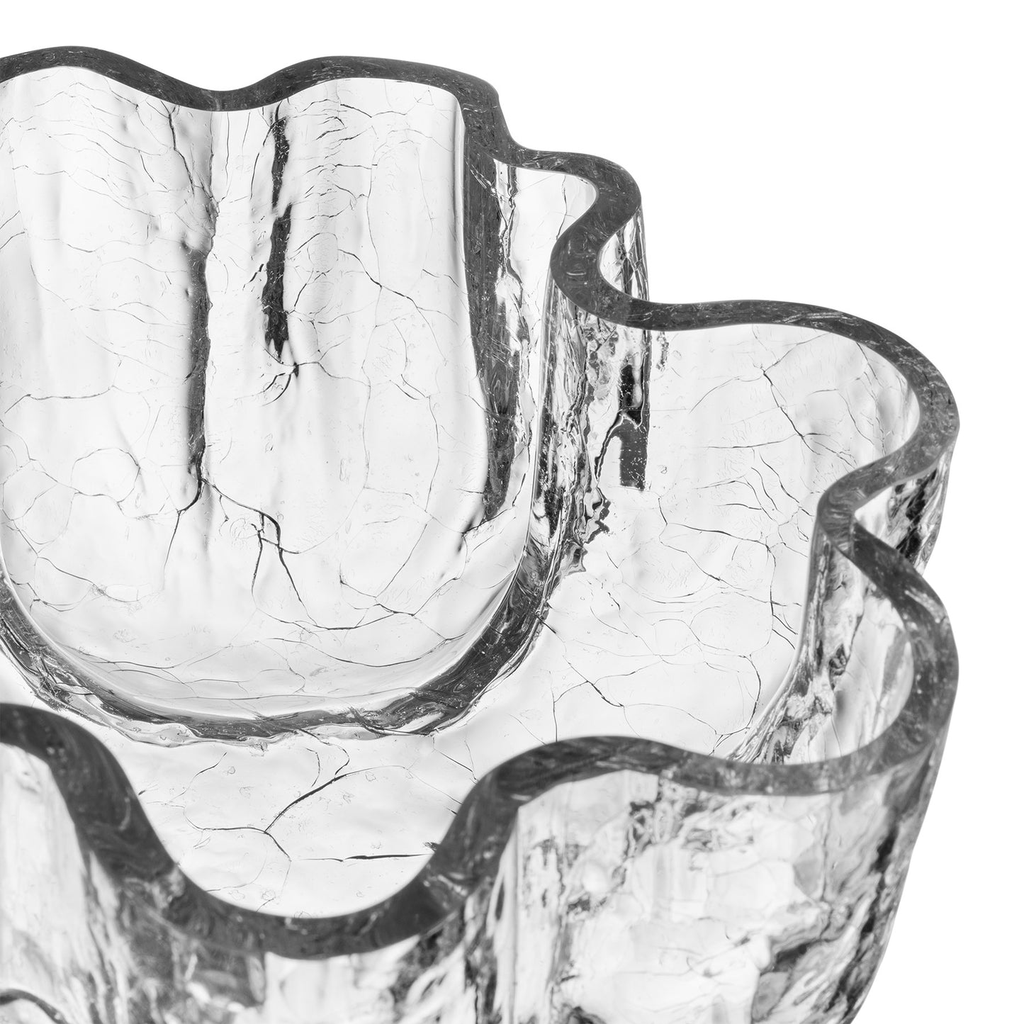 Crackle Bowl Clear