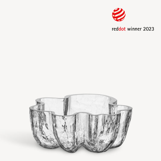 Crackle Bowl Clear