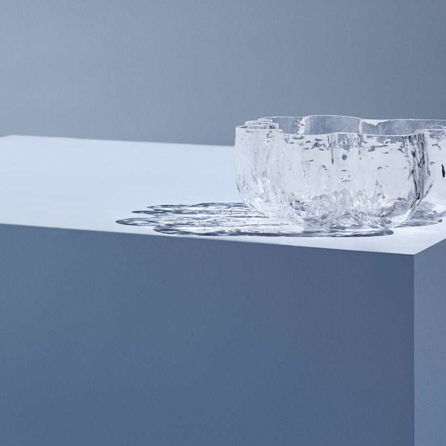 Crackle Bowl Clear