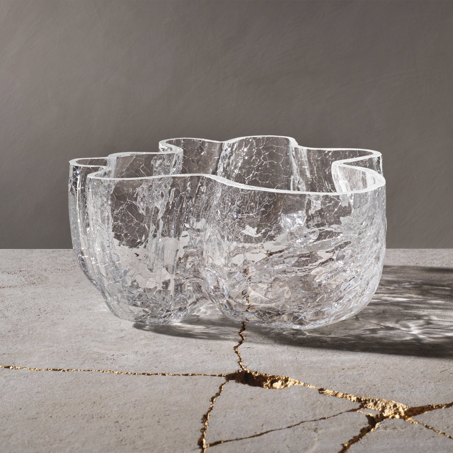 Crackle Bowl Clear