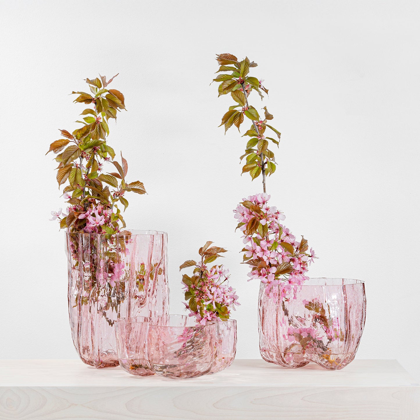 Crackle Bowl Pink