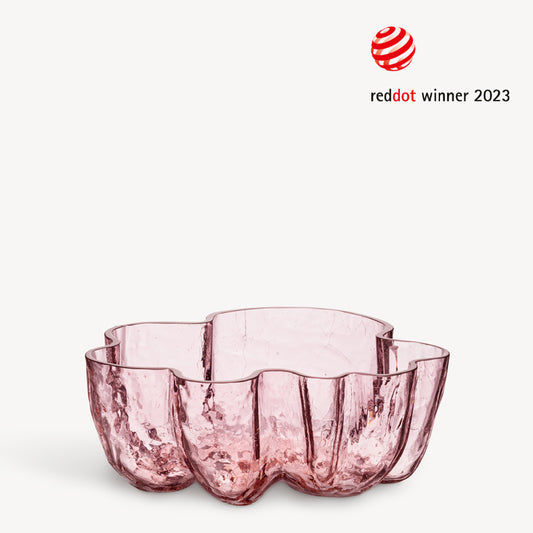 Crackle Bowl Pink