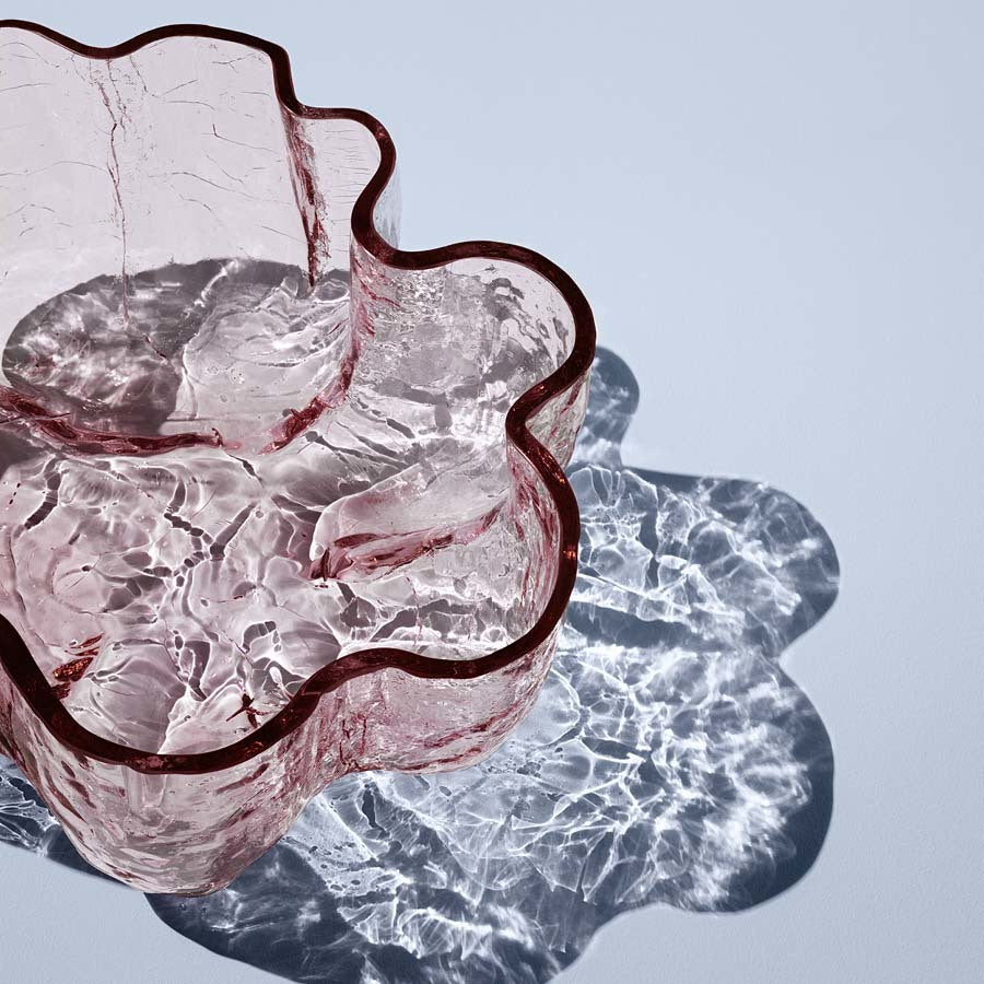 Crackle Bowl Pink