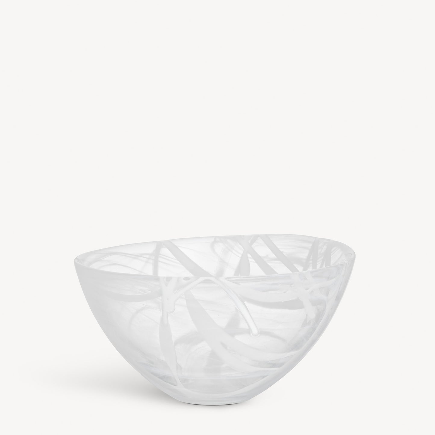 Contrast Bowl White/White Medium