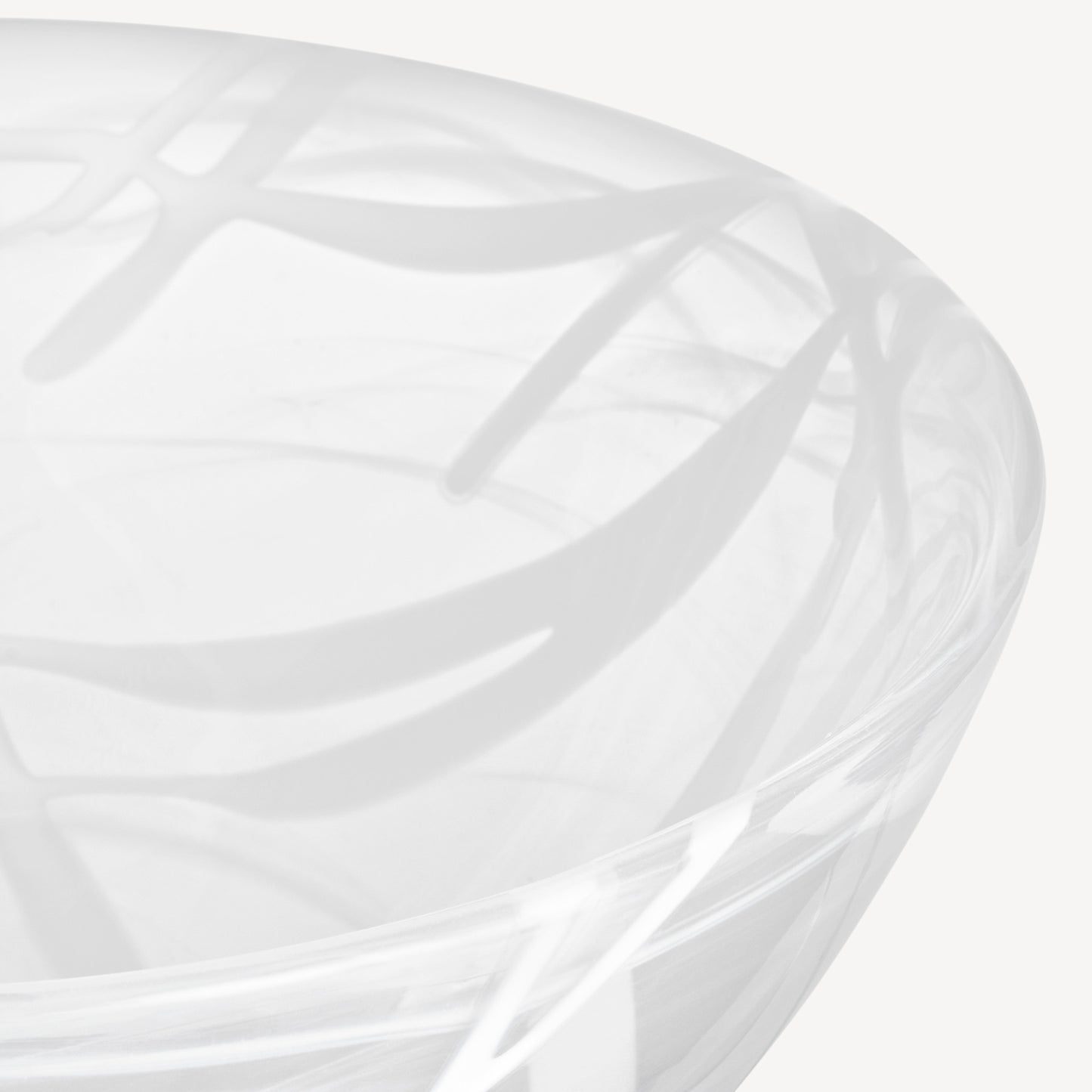 Contrast Bowl White/White Medium