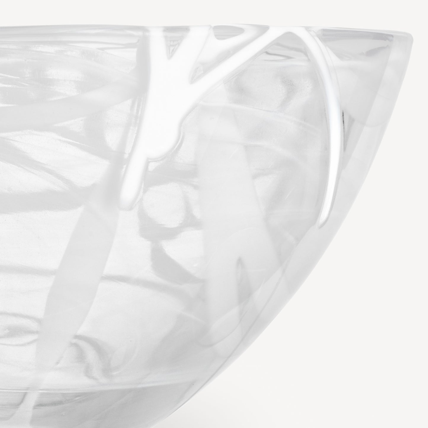 Contrast Bowl White/White Medium