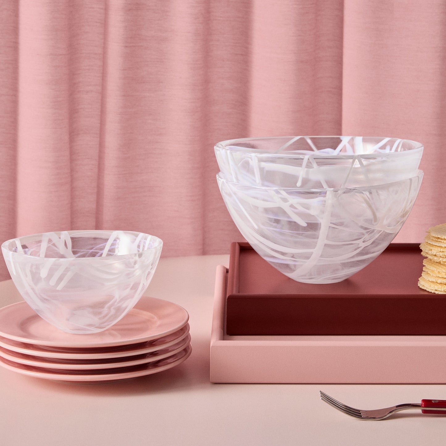 Contrast Bowl White/White Medium