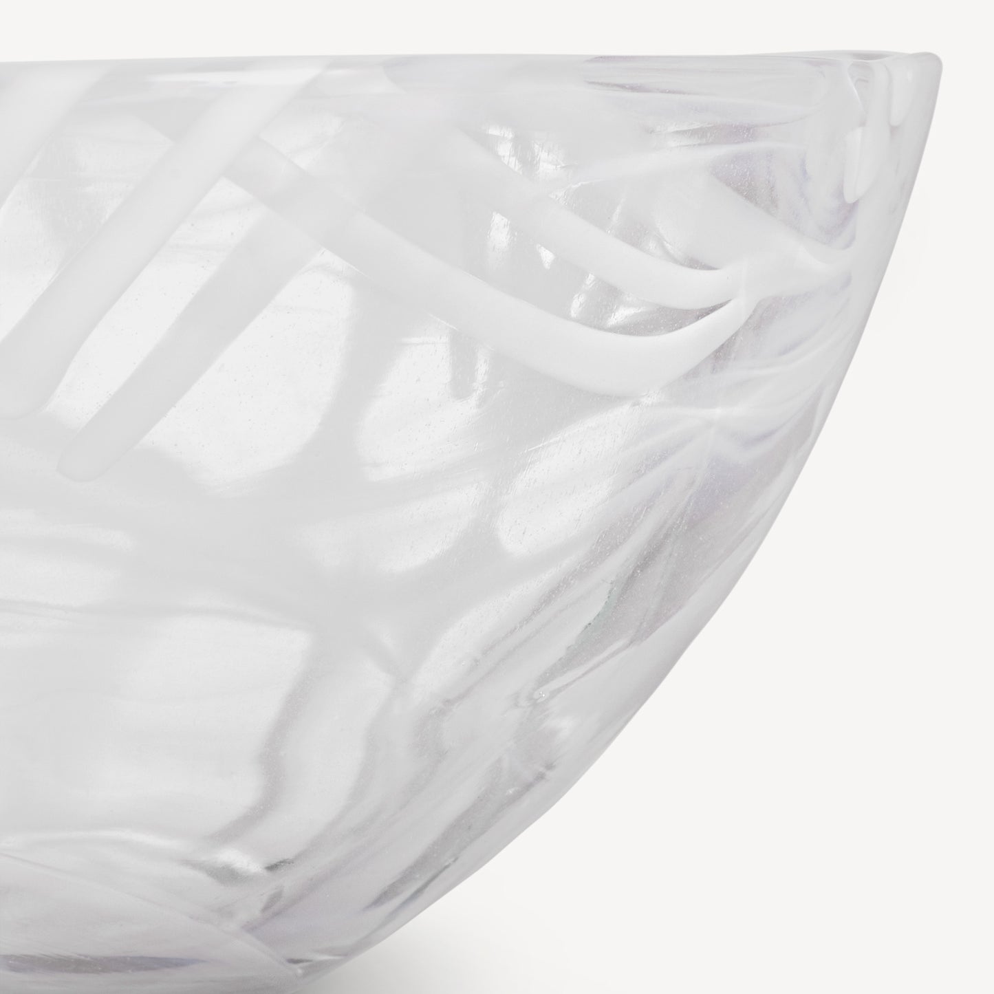 Contrast Bowl White/White Small
