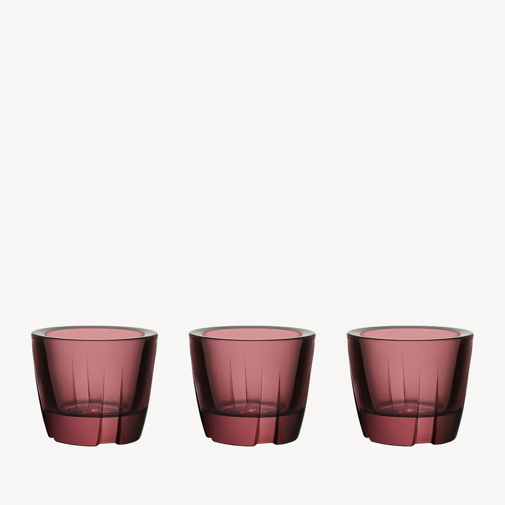 Bruk Purple Votive/Anything Bowl - Set of 3