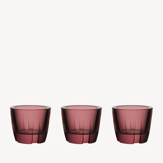 Bruk Purple Votive/Anything Bowl - Set of 3