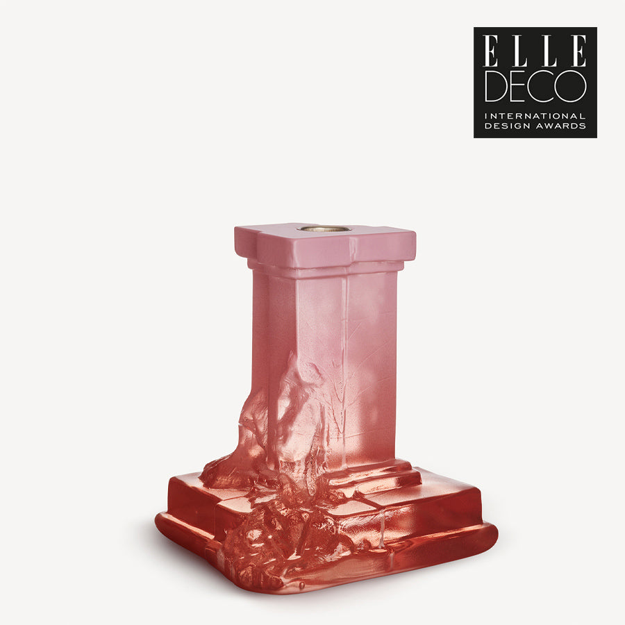 Rocky Baroque Candlestick Spicy Rose Medium