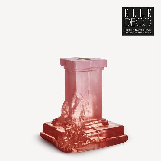 Rocky Baroque Candlestick Spicy Rose Medium