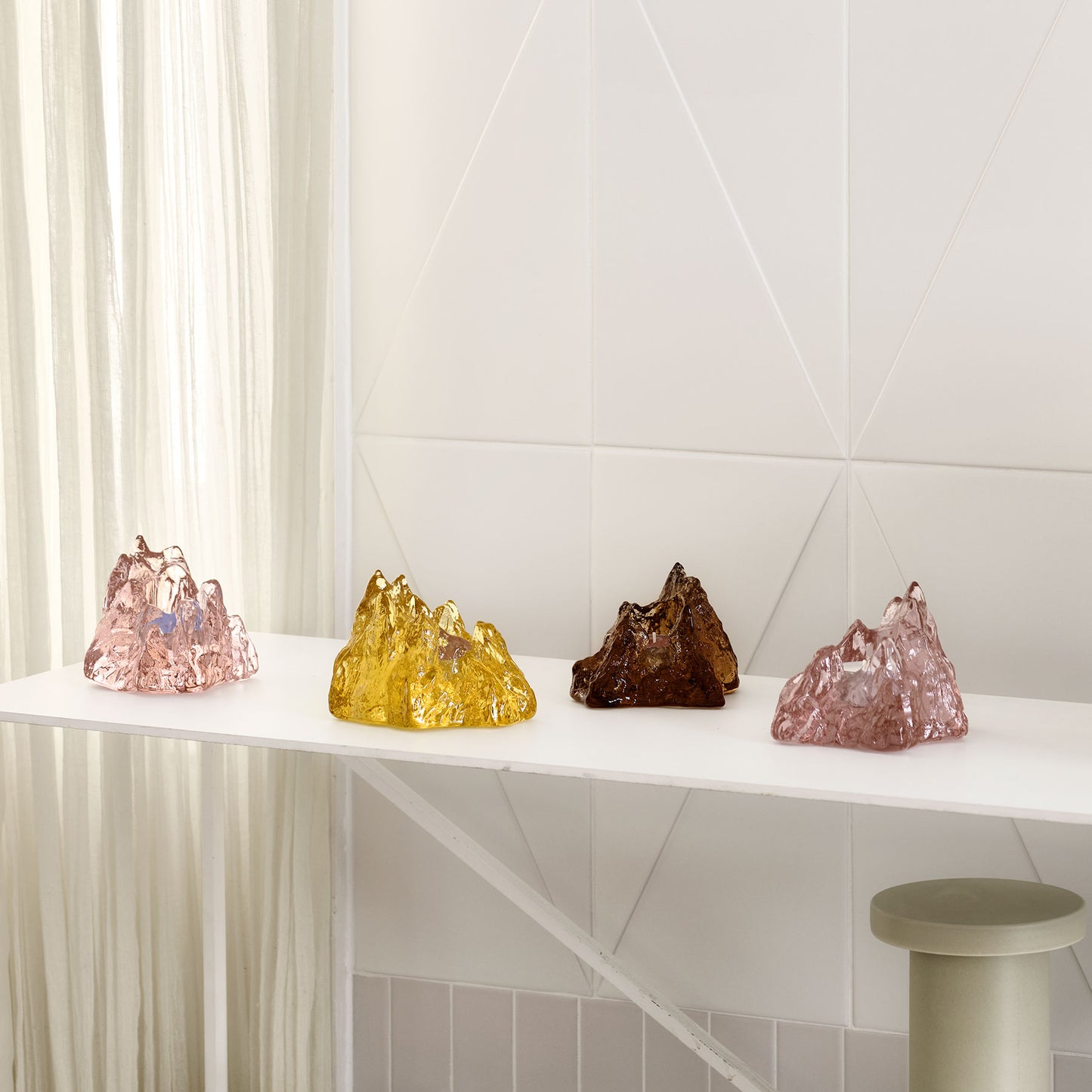 The Rock Votive Pink