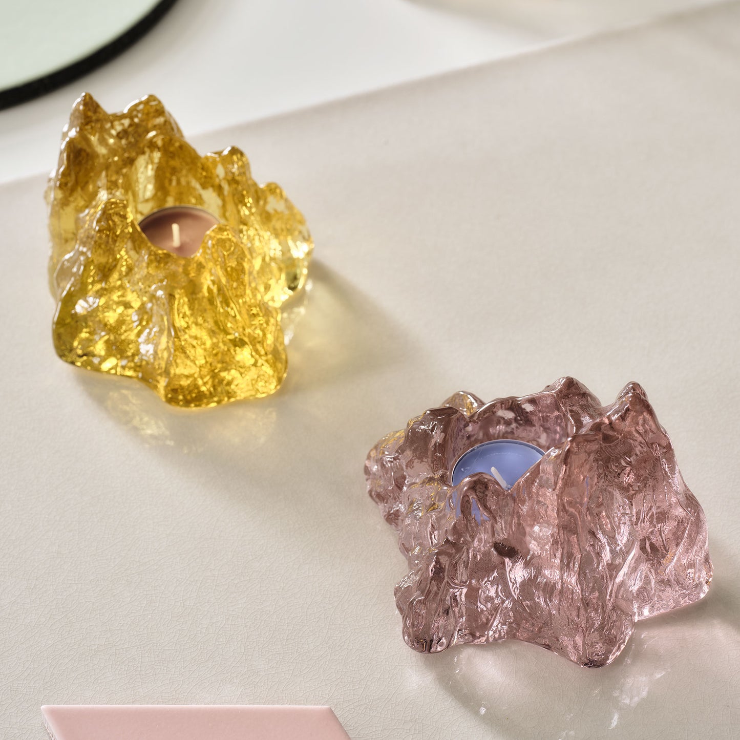 The Rock Votive Yellow