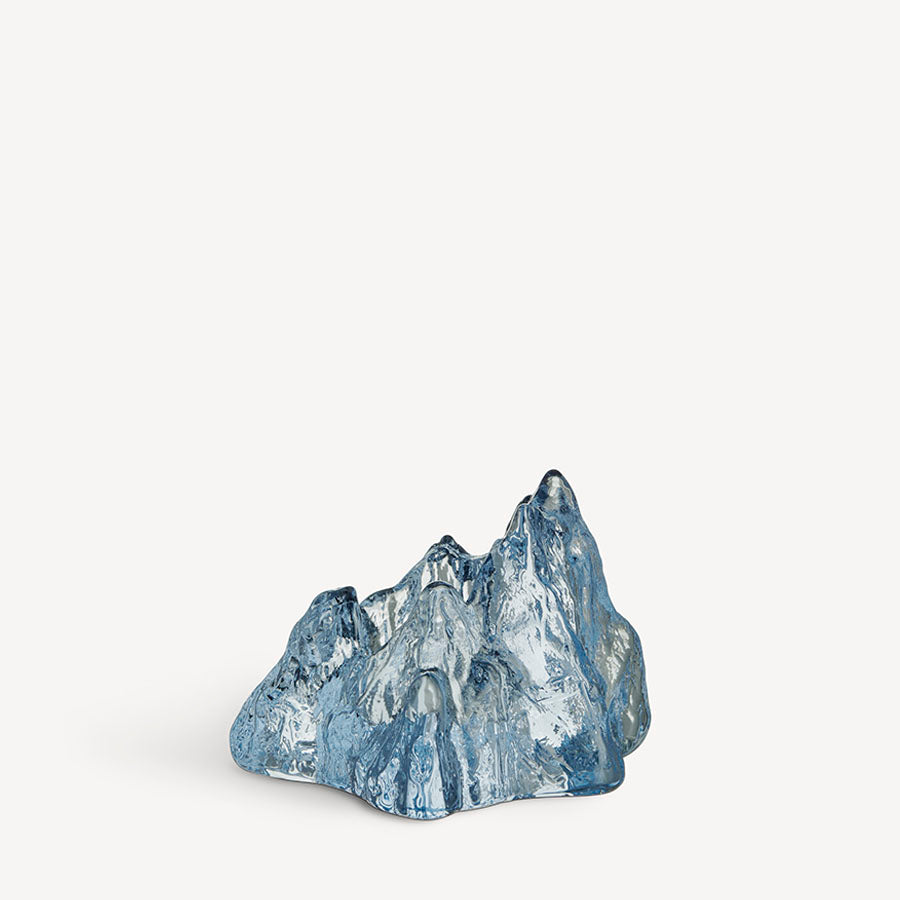 The Rock Votive Ice Blue