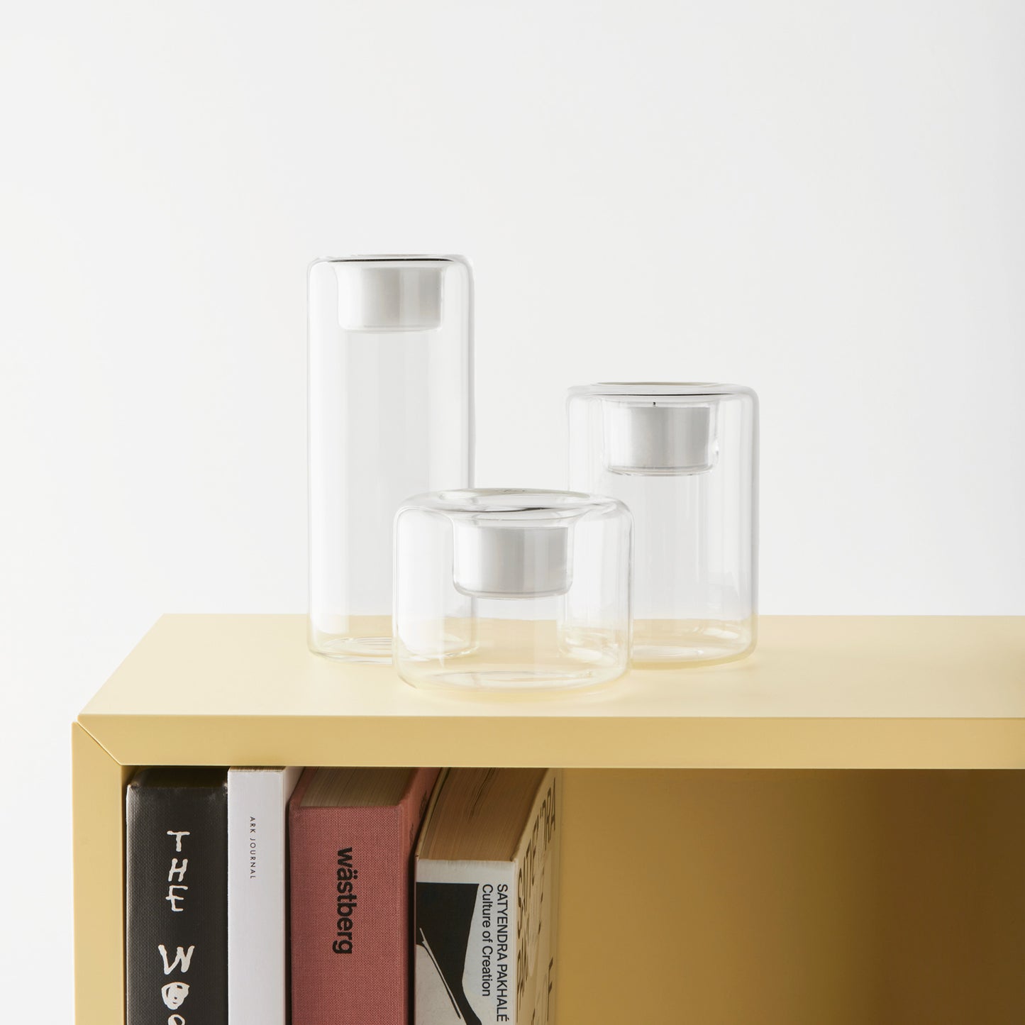 Happy Votive Clear Set Of 3