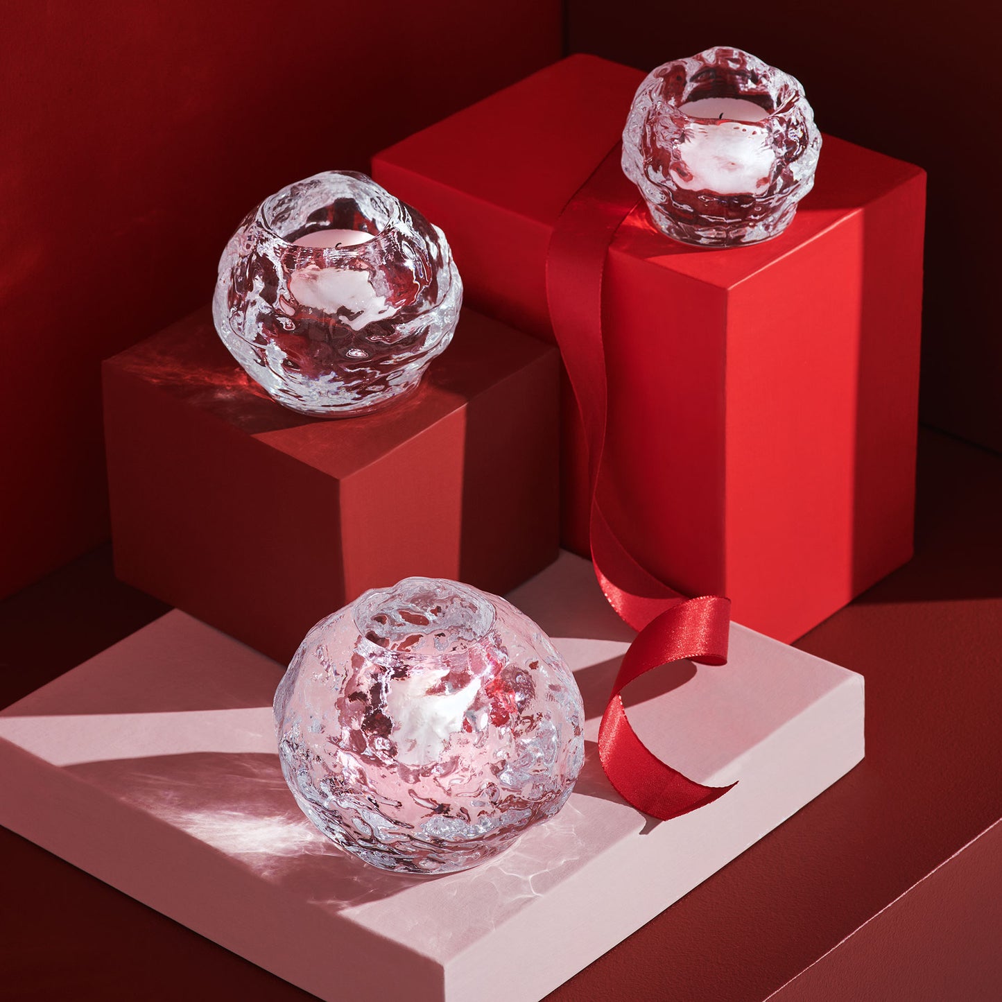 Snowball Votive Set