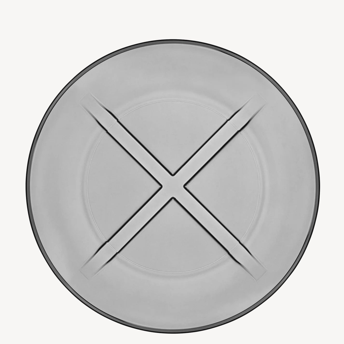 Bruk Gray Salad Plate