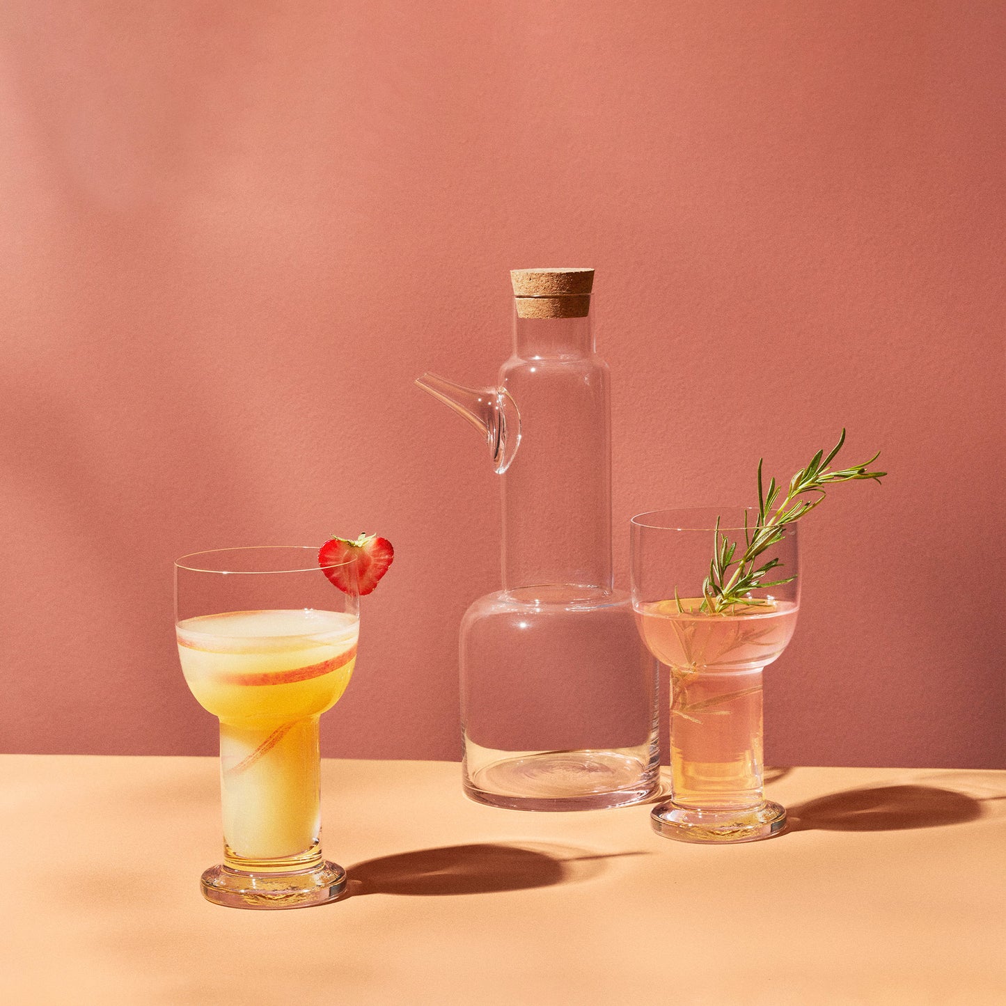 Picnic Carafe with Cork Lid