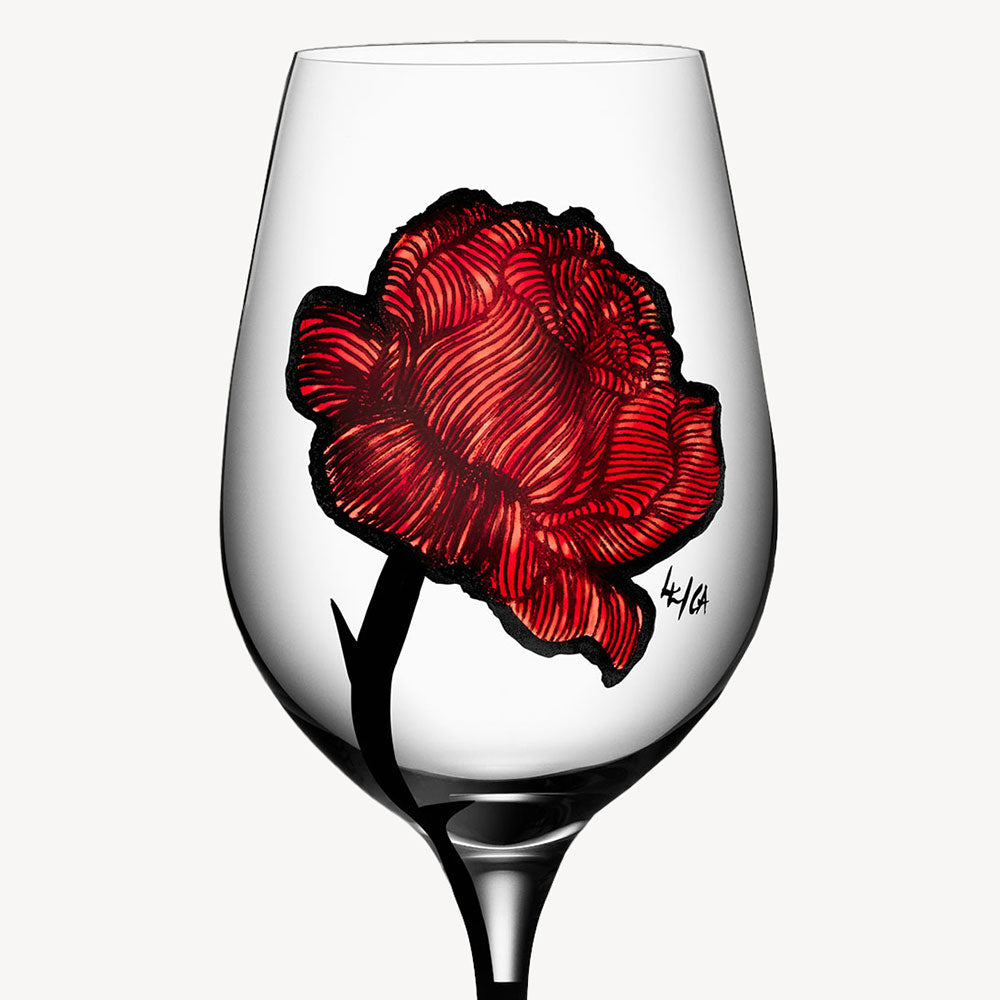 Tattoo Wine Glass - Set of 2