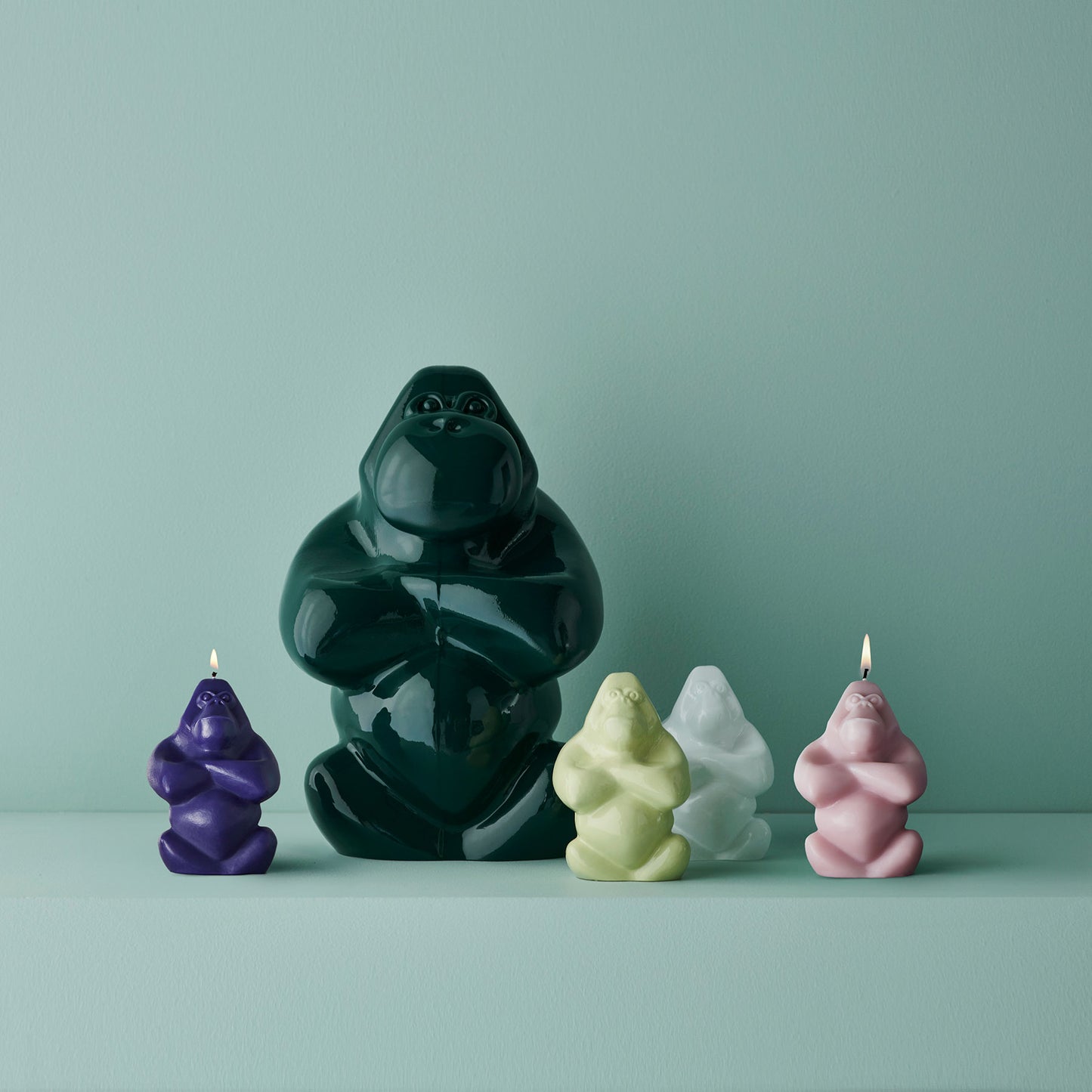 Gabba Gabba Candle Multicolor Set of 5