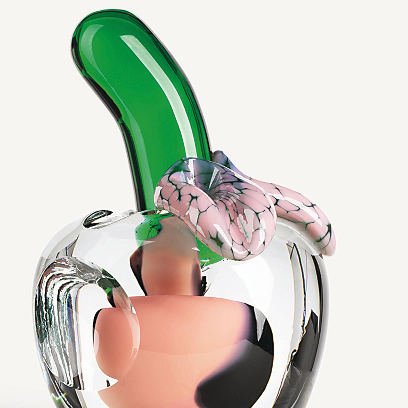 We Love Apples Clear/Pink