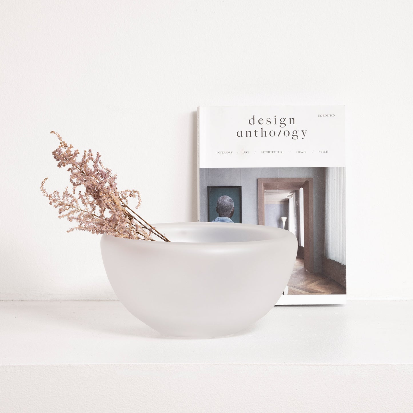 Beans Bowl Clear Frosted