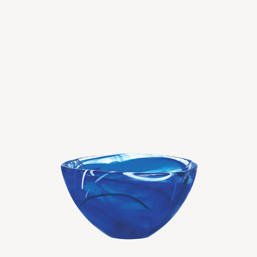 Contrast Bowl Blue Small