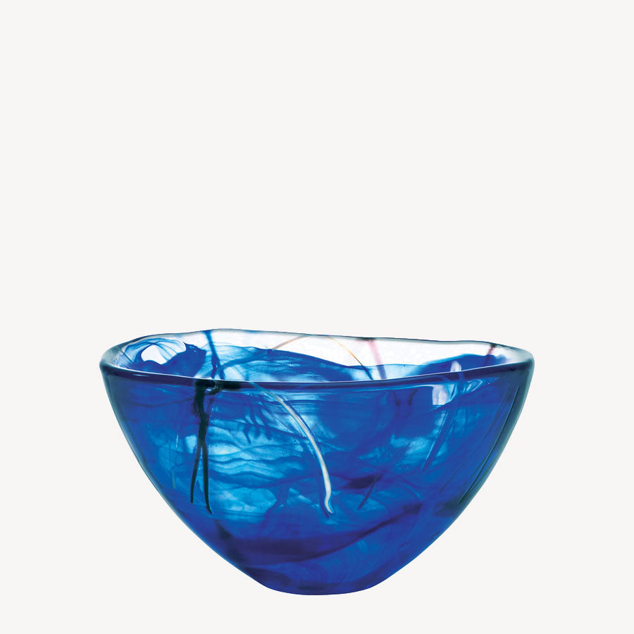 Contrast Bowl Blue Medium