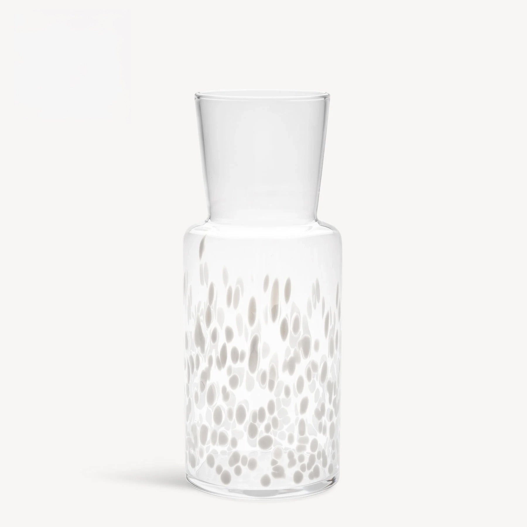 Kosta Boda Meadow Vase Winter White Clear Crystal Glass Decor Tall