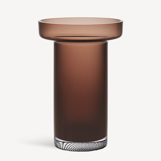 Limelight Vase Burgundy Tall