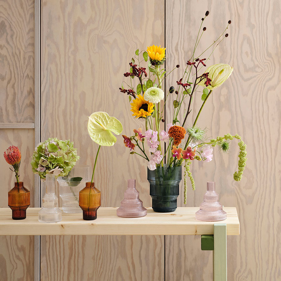 Pavilion Vase Clear Small