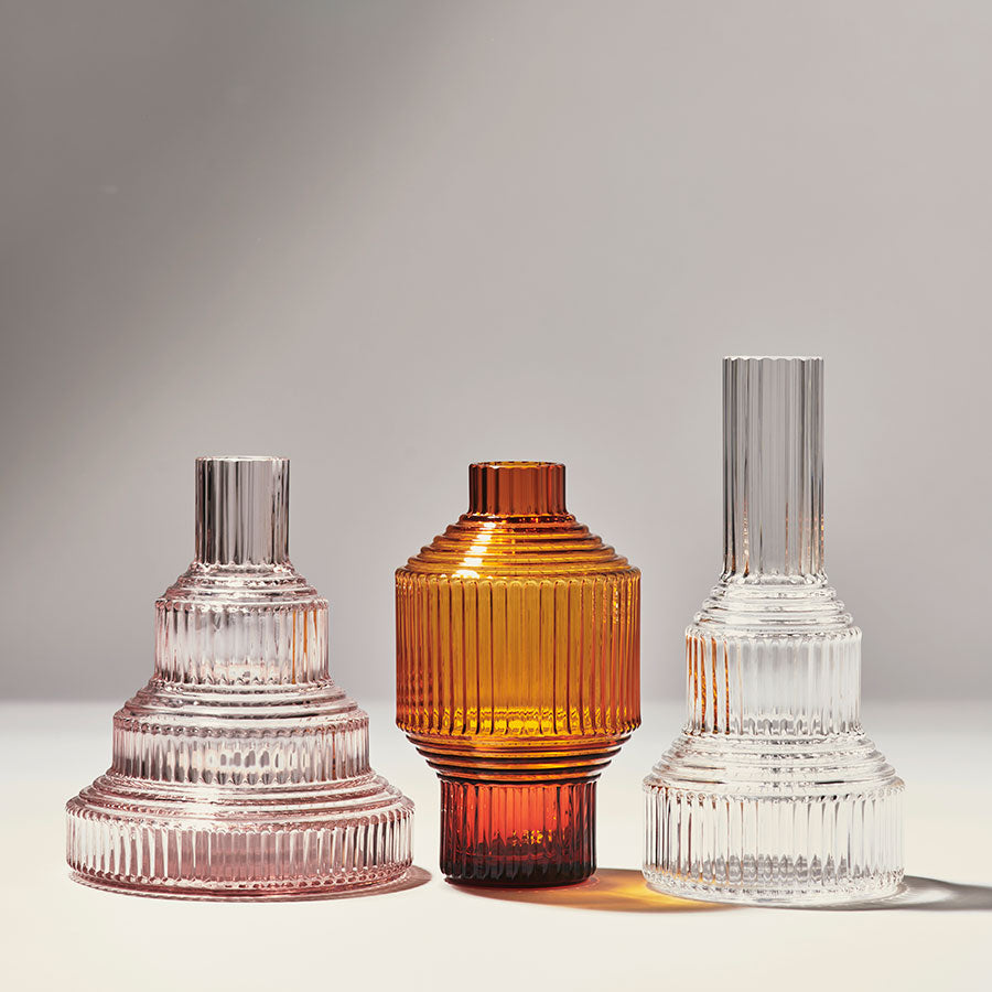 Pavilion Vase Clear Small
