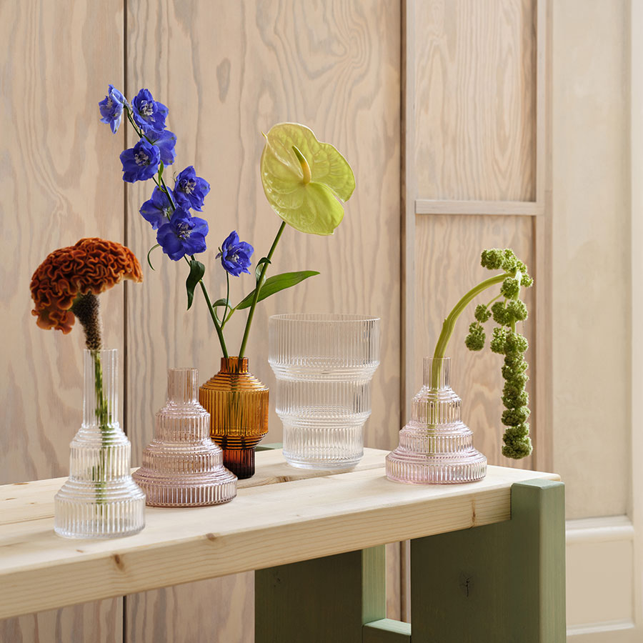 Pavilion Tulip Vase Clear